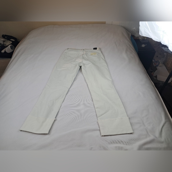 Current/Elliott Relaxed Cuffed Boyfriend Fit Jeans Light Blue Size 27 NWT - Picture 13 of 16